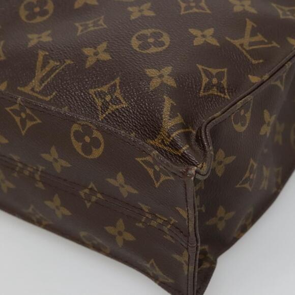 LOUIS VUITTON Monogram Sac Plat Hand Bag M51140 - Picture 15 of 16